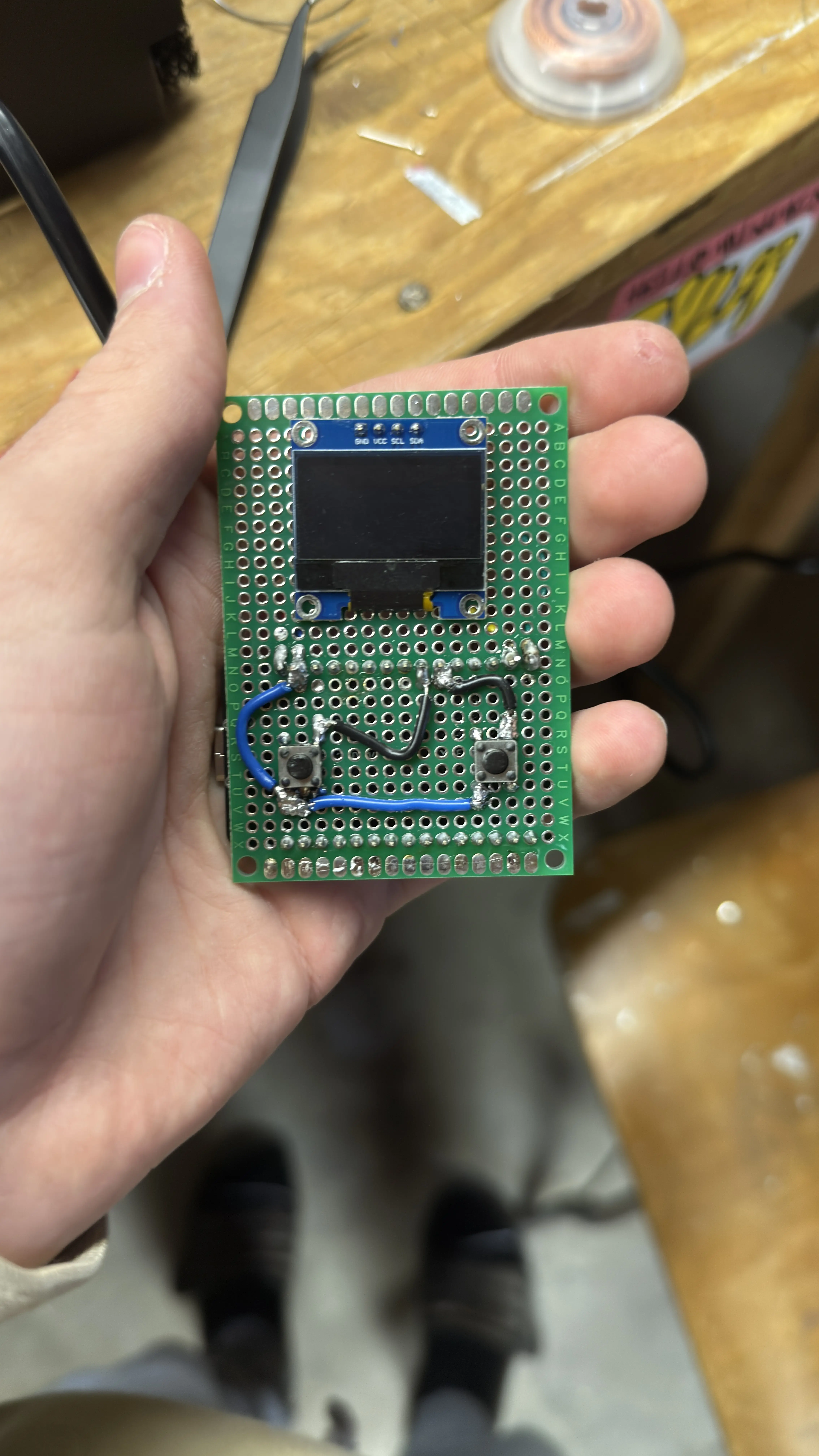 My first perfboard project.